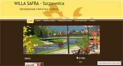 Desktop Screenshot of noclegi-szczawnica.pl